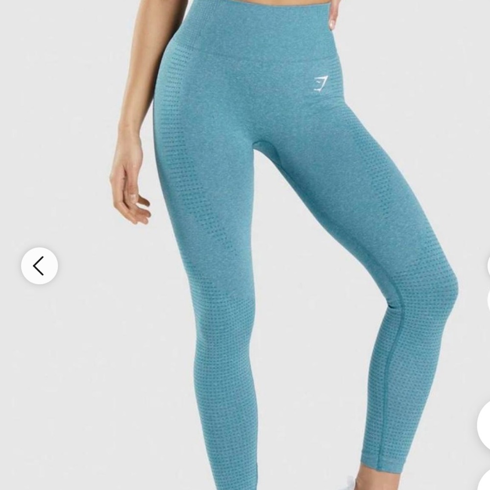NWOT Gymshark | vital seamless 2.0 leggings in blue Sz Med